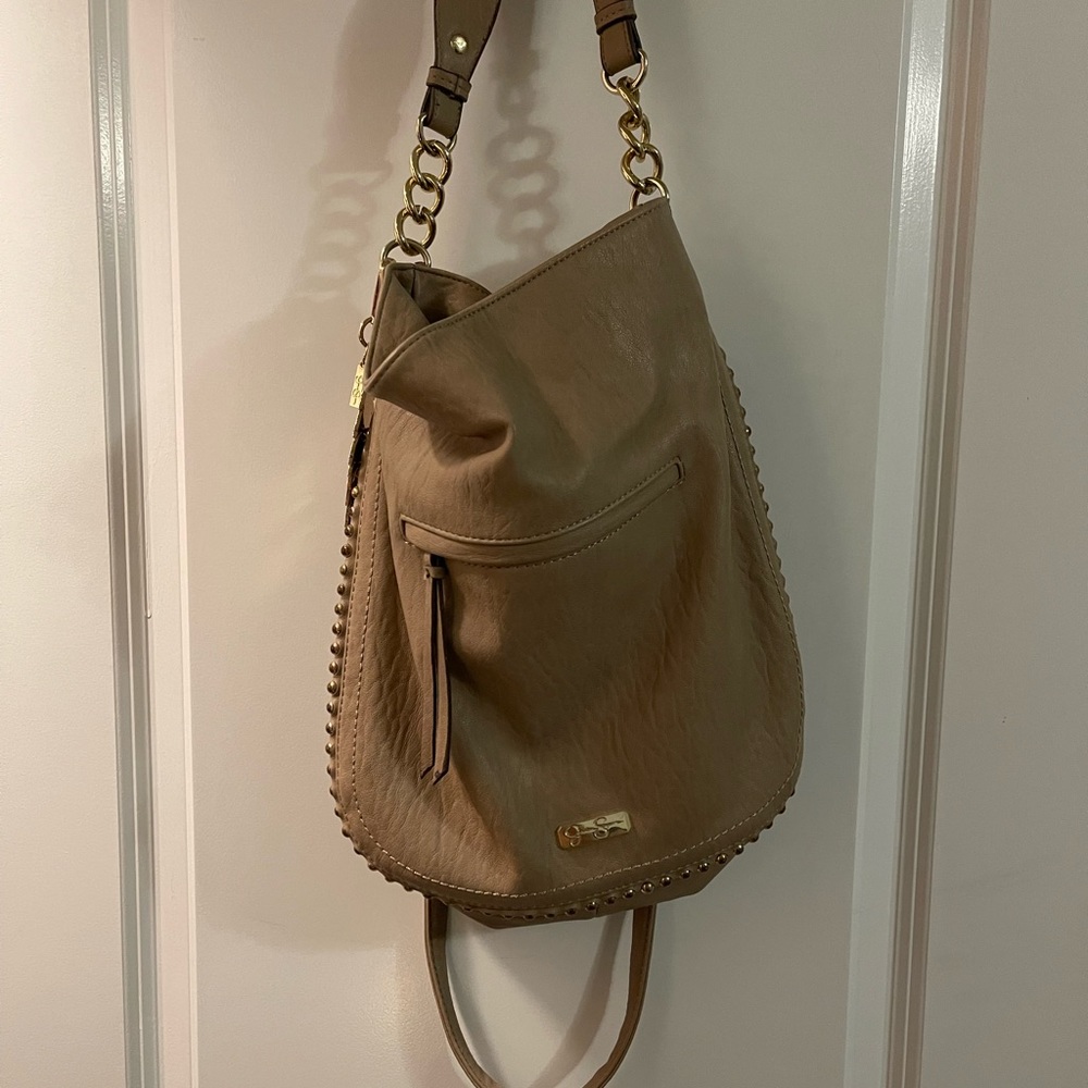 Jessica Simpson Camille Hobo in taupe